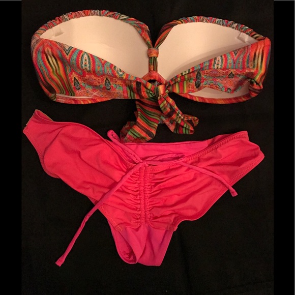 Bright B Swim Bikini in Neon Colors - Picture 2 of 5