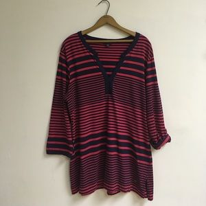 Tommy Hilfiger striped tunic top