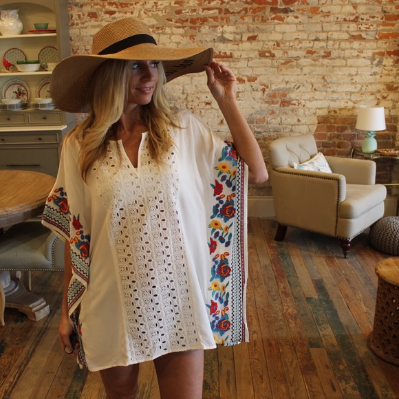 "Do not disturb" straw sun hat - Picture 3 of 4