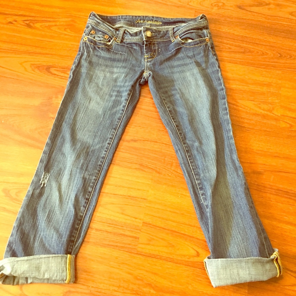 SALEAmerican eagle 🦅 ankle length jeans medium ws