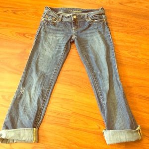 SALEAmerican eagle 🦅 ankle length jeans medium ws