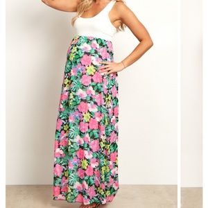 PinkBlush maternity maxi dress