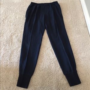 Vine silk joggers-XS