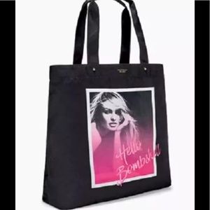 Victoria's Secret "hello bombshell" black tote