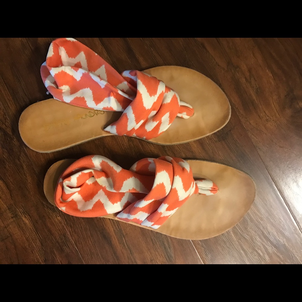 Sling back sandals