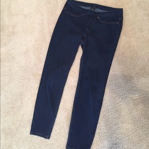 Hue Cropped Ankle Denim Leggings XS