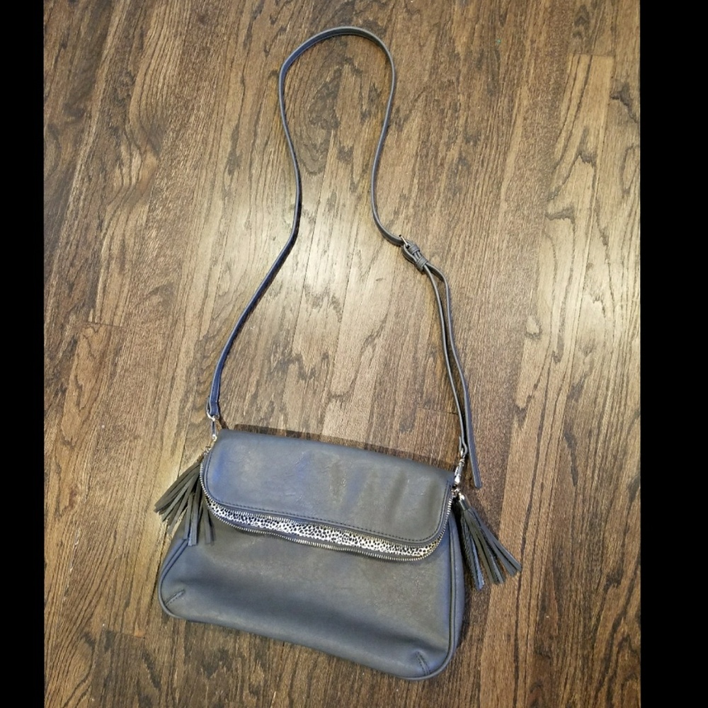 Gray BP Cross Body Purse/Bag