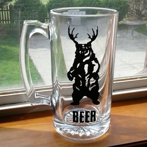 🐾Bear+Deer= Beer Mug🐾