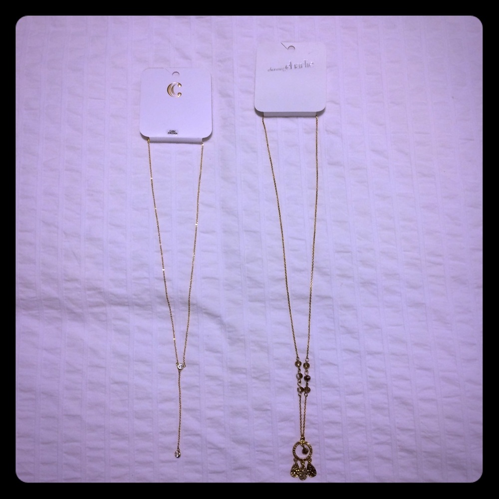 Set of 2 long necklaces