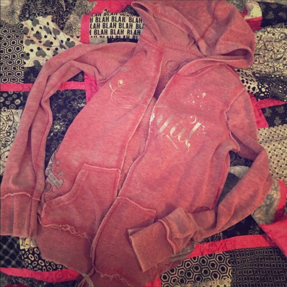 Sinful zip up hoodie