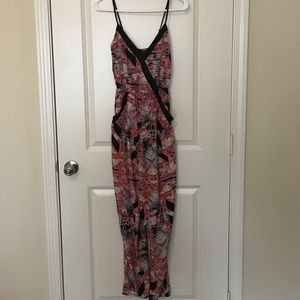 Printed Jumpsuit. Worn once.