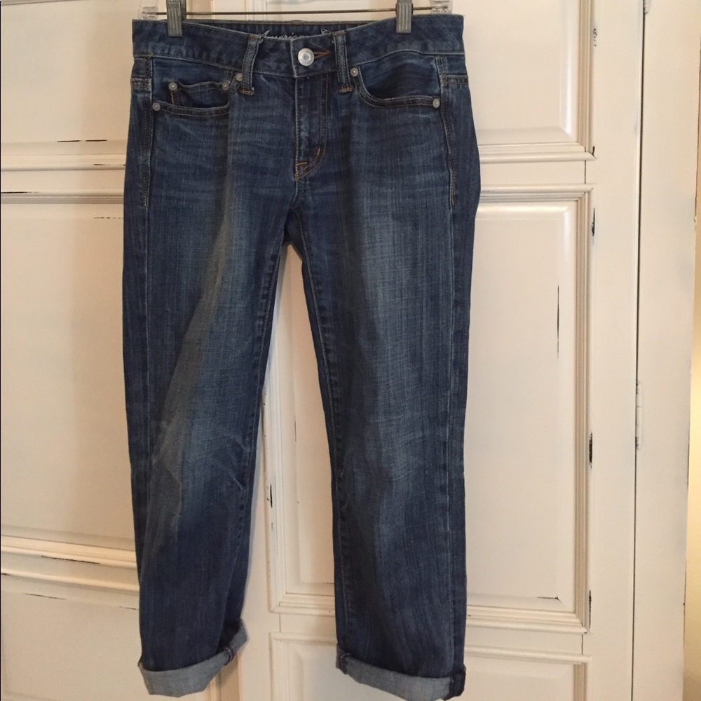 American Eagle Boy Fit Jeans Size 0