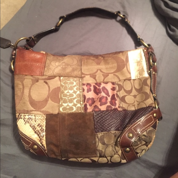 Coach patchwork purse - Picture 2 of 4