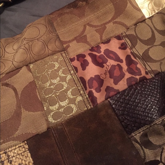 Coach patchwork purse - Picture 4 of 4