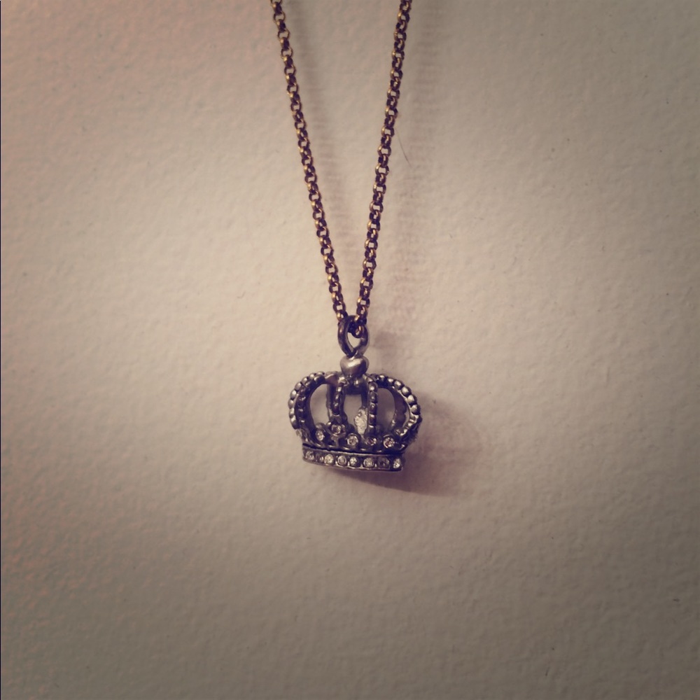 Juicy Couture Classic Crown Necklace