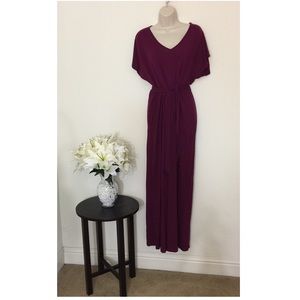 Old Navy Rayon Dress - Burgundy