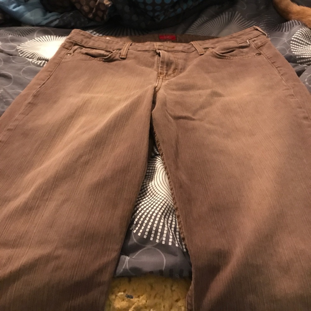 Pants brown, barely worn