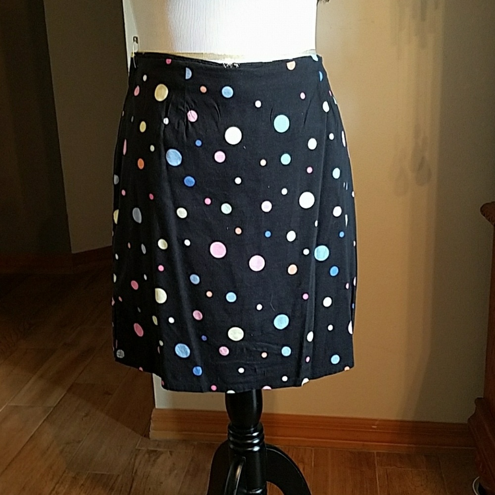 Polka dot skort!