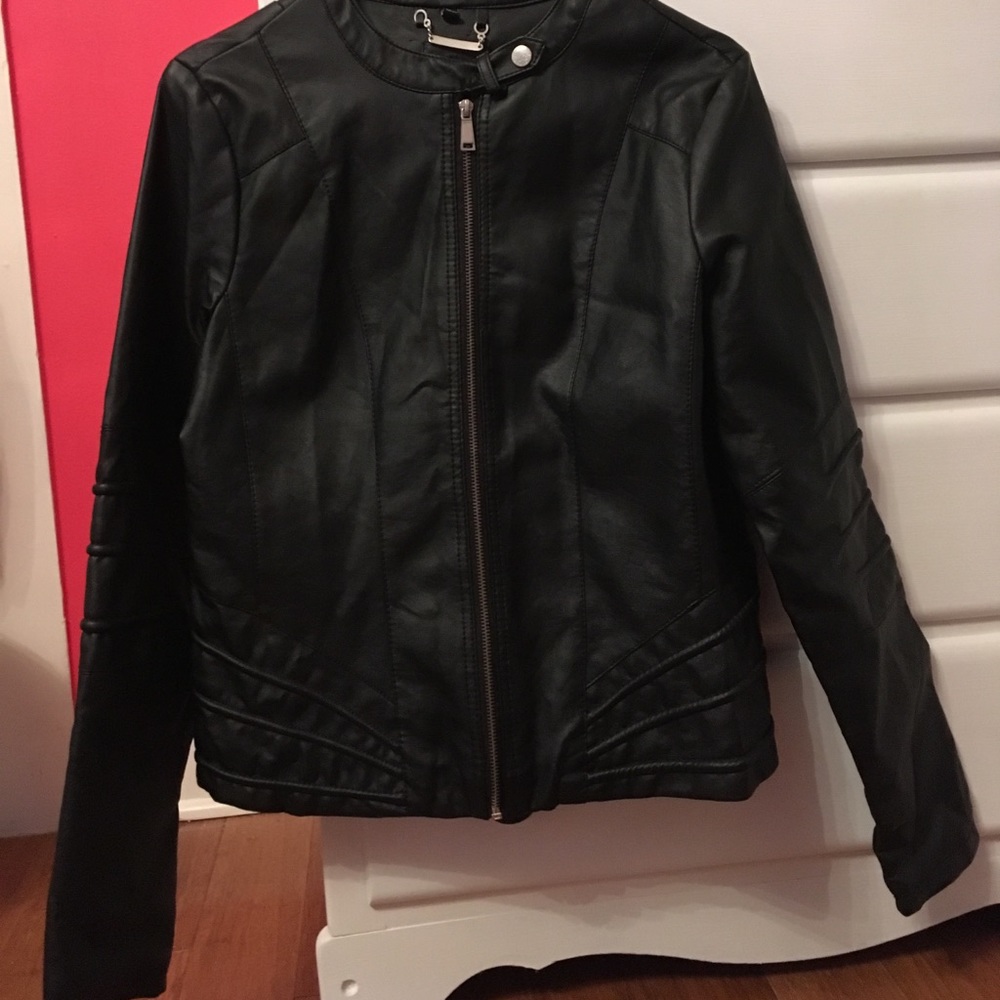 Leather jacket