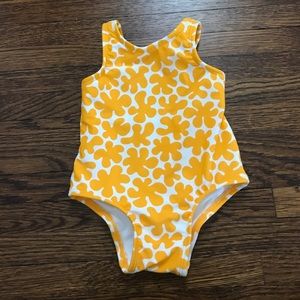 Marimekko Girl's Yellow Swimsuit