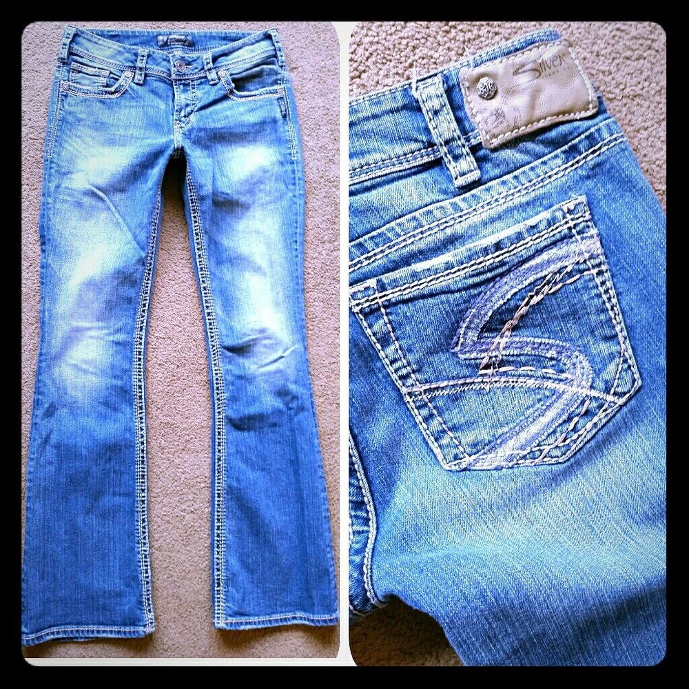 SILVER SUKI JEANS