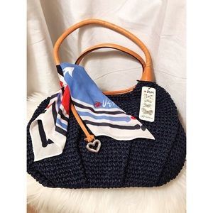 ⚓️Brighton Vera Mariner Navy Hobo