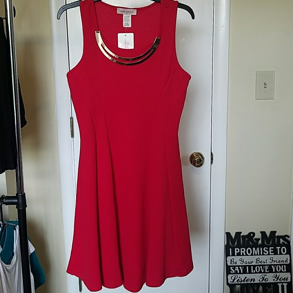 Red Dress (NEVER WORN)