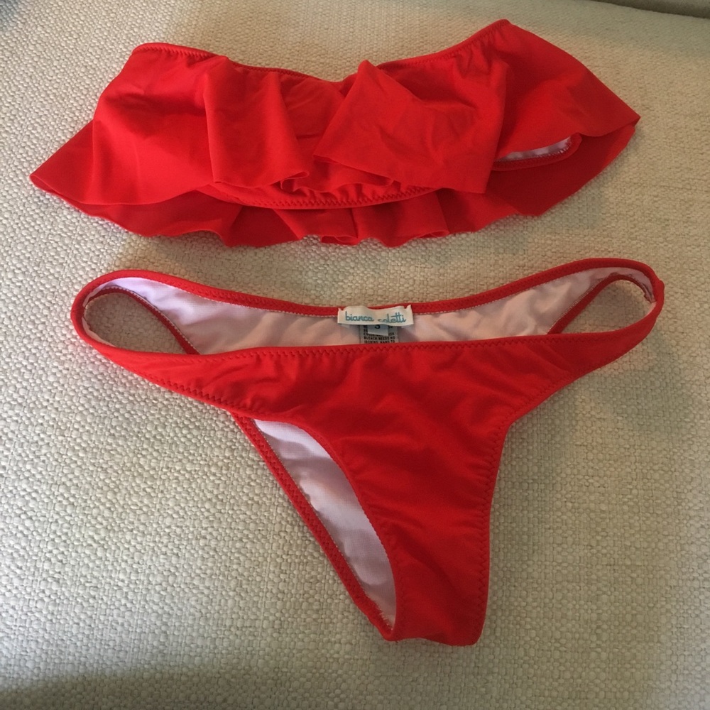 Red bikini