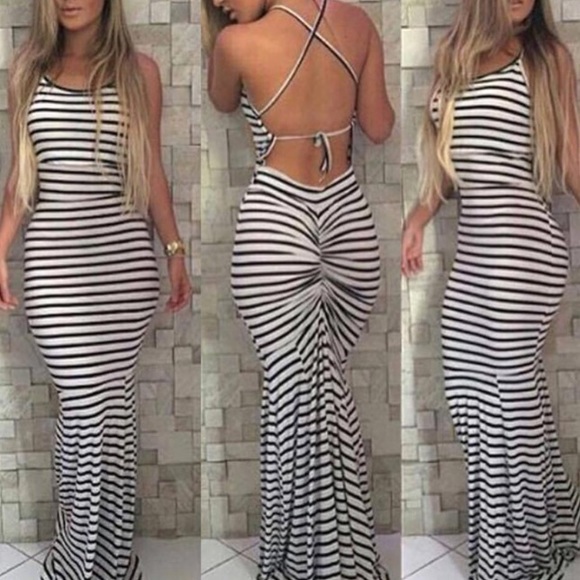 SALE! 💕💎NWT Women's Summer Body-con Maxi Dress - Picture 2 of 2