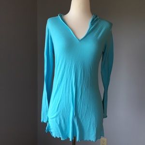 Athleta Turquoise swim cover up