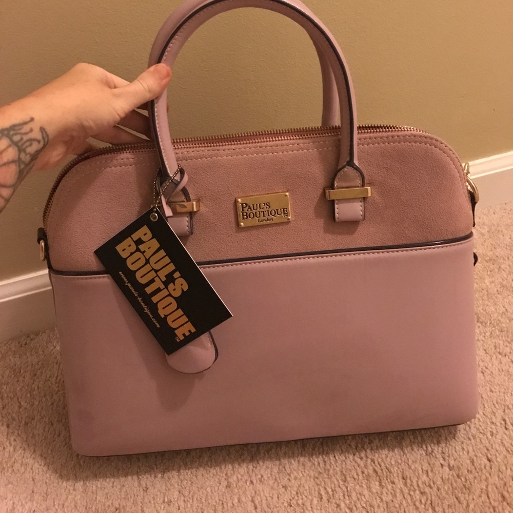 Brand New Paul's Boutique Half Suede Half Patent