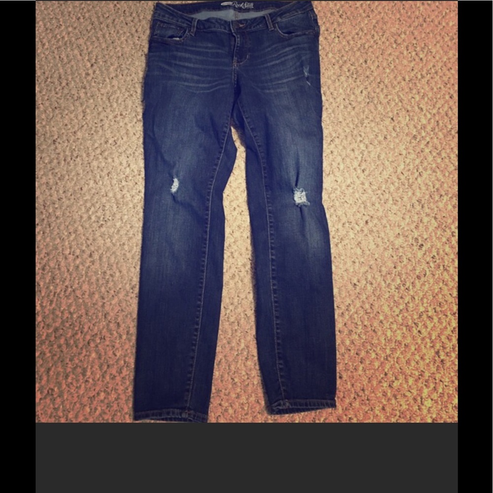 Old Navy Rockstar jeans
