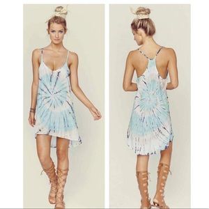 NWOT Blue life Exile dress in Ocean Dream