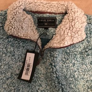 Blue true grit pullover new with tag