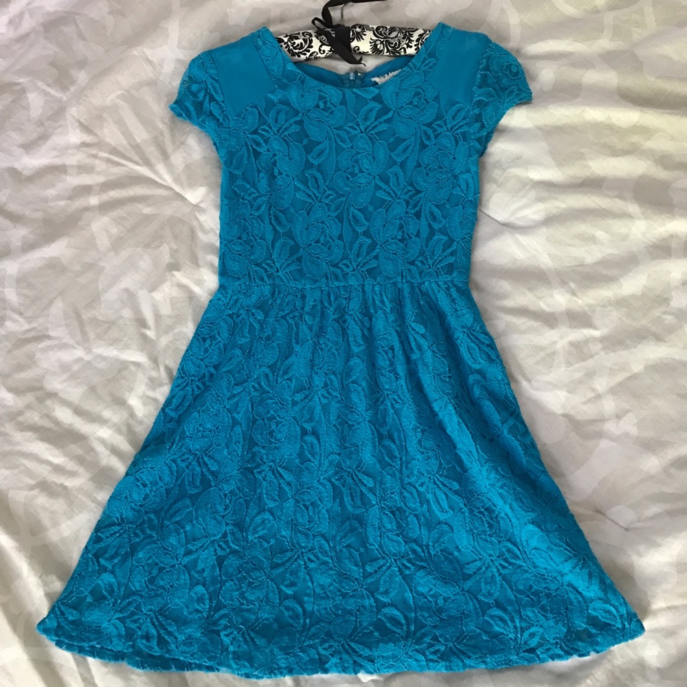 Urban outfitters Lace Blue Dress XS