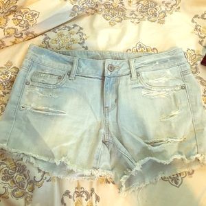 American eagle light wash Jean shorts