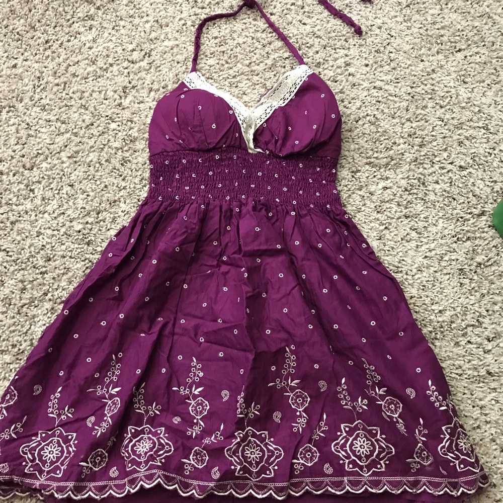 Purple dress size small