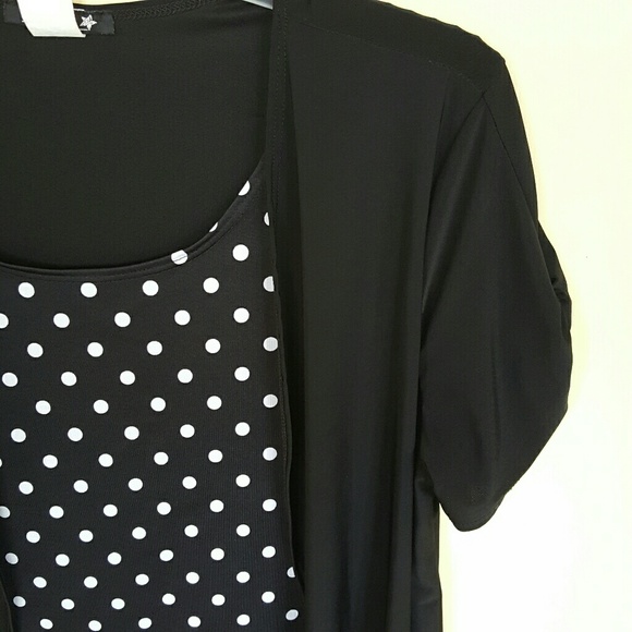 Tops - Star Vixen || cardi with attached top