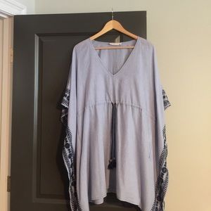 Tory Burch tunic/ swim coverup