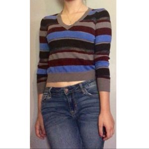 Urban Outfitters V-Neck Cropped Sweater
