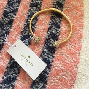 Kate Spade Lady Marmalade hinge bracelet NWT