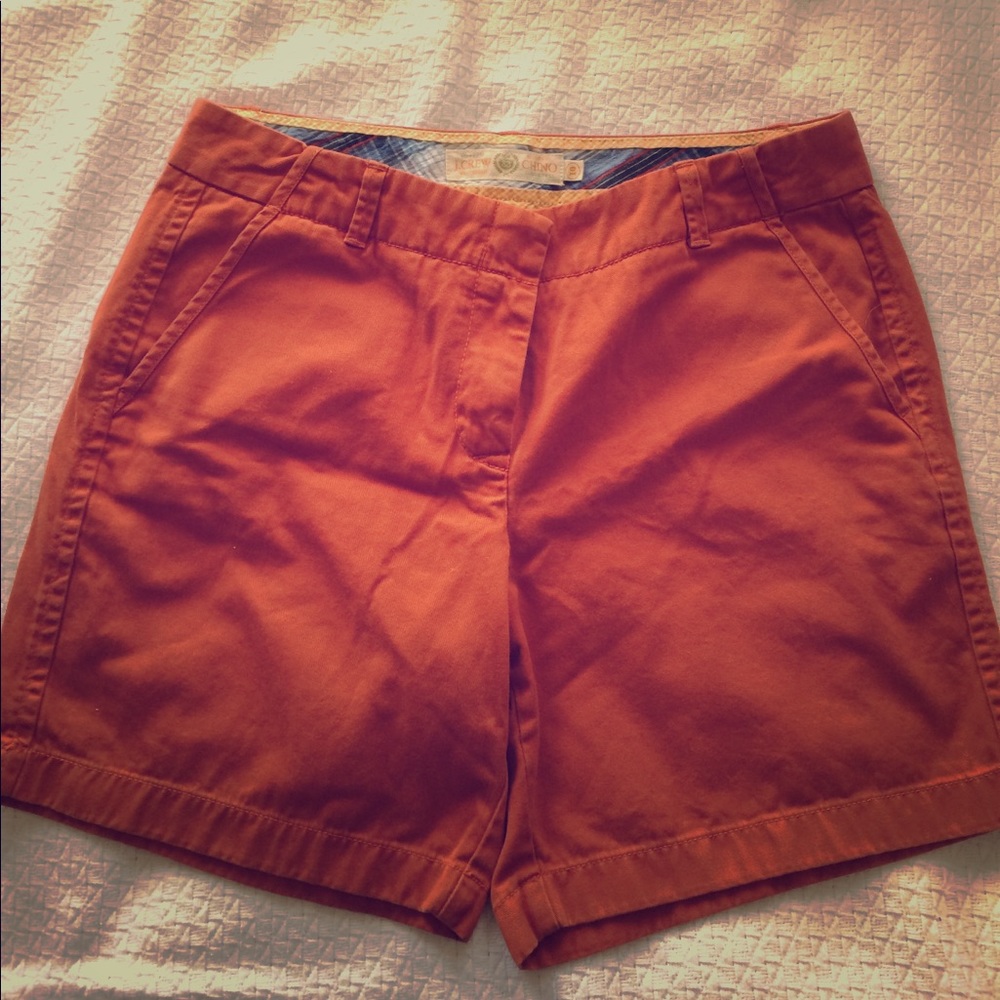 J Crew "Broken-in Chino" Shorts,  10. 7"