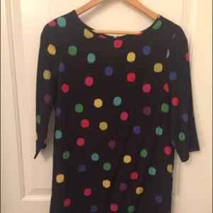 kate spade New York belina dot shift dress