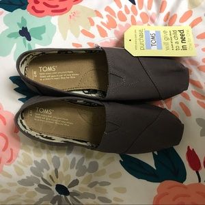 Ash Gray TOMS Shoes