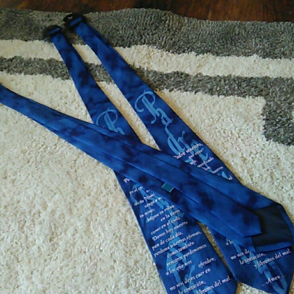 The Lord's Prayer tie in Spanish! Listing for all - Picture 2 of 3