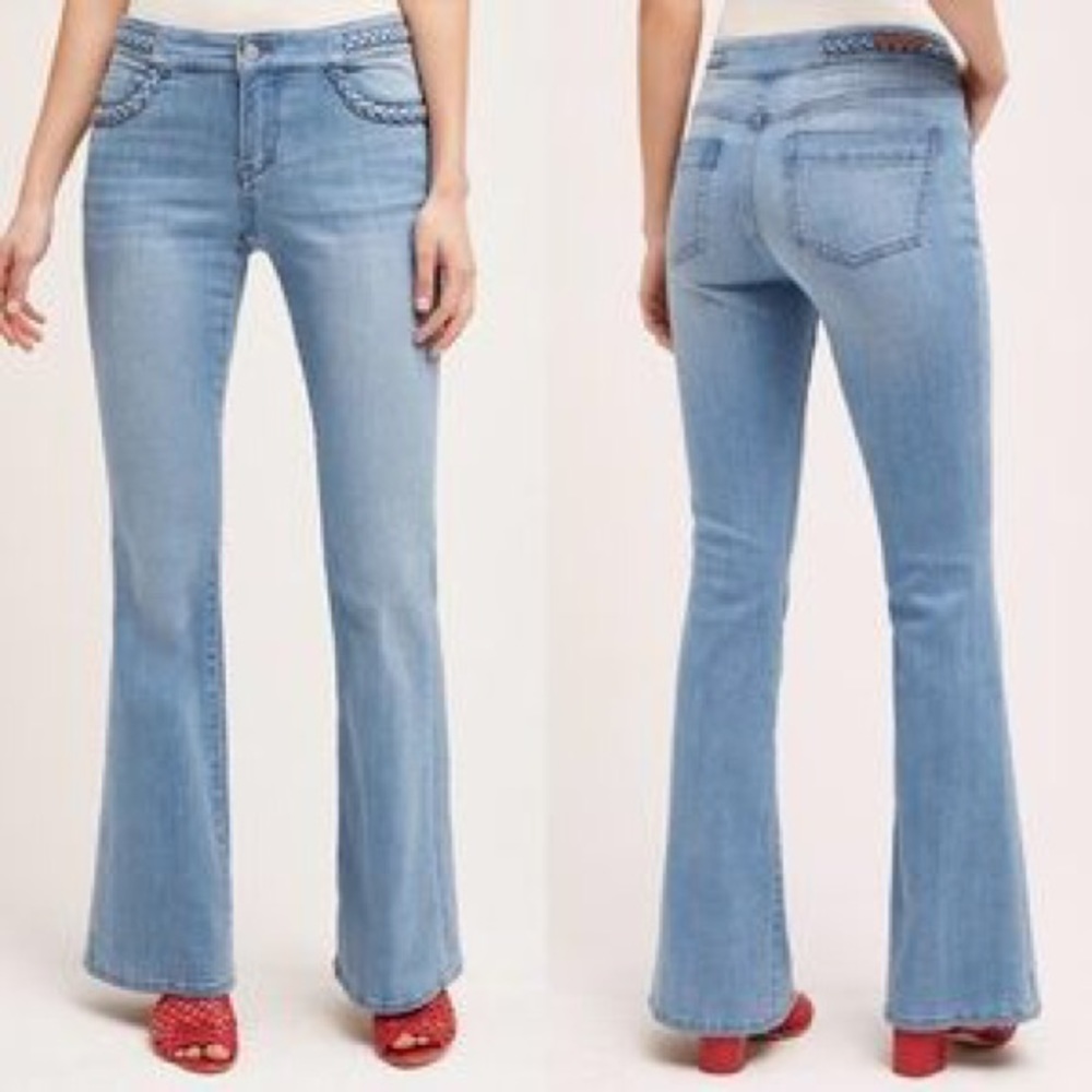 Anthropologie Pilcro Stet Flare Jeans