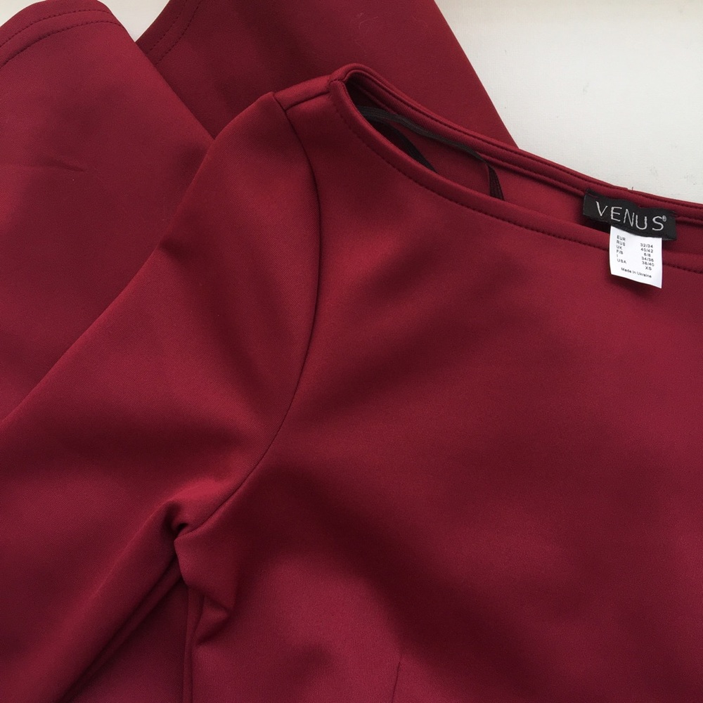 Venus Flared Red Dress