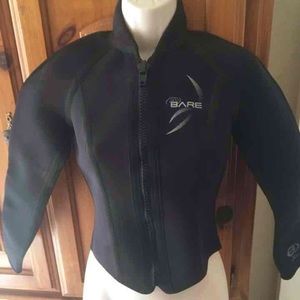 New Bare women's l/s zip up 3mm wetsuit jacket!