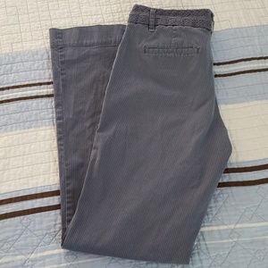 Old Navy grey striped pants