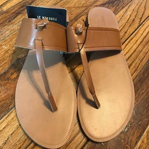 Forever 21 nude sandals